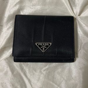 Excellent prada wallet with Prada card